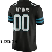 Stitched Customized Black White White Football Jersey