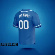 Stitched Customized Royal White White Baseball Jersey